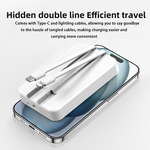 20W 5000 senza fili 10000 Mah Power Bank <span class=keywords><strong>per</strong></span> iphone veloce caricatore 5000mah 10000 mah magnetico Powerbank telefono portatile centrali elettriche - Product Image 4