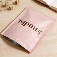 Pochette Imprimée Personnalisée Anti-Humidité Scellée sur 3 Côtés avec Fermeture Éclair pour Emballage d'Échantillons de Bijoux, Accessoires et Cosmétiques