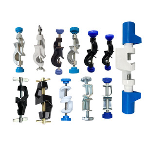 Guanghe Kunshenglong Laboratory Cross Clamp Set Aluminum Steel With Blue Knob For Experimental Fixtures And Iron Stand - Product Image 1