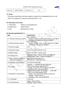 CALH Hochleistungs-Entladungs-Zylinderzelle INR21700-40T 3,7V 4000mAh für Elektrowerkzeuge, UAV-Akkus und Drohnen - Product Image 5