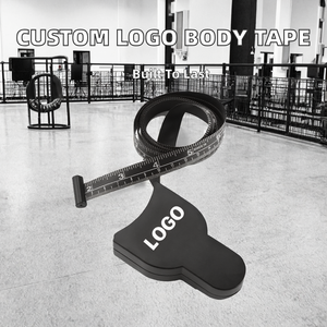 Ruban de mesure corporel numérique souple en fibre de verre de 1,5 m avec logo personnalisé, 6 mm, pour tour de taille, tour de poitrine et tour de jambe, usage domestique - Product Image 2