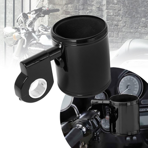 Support de tasse de moto universel réglable de 22mm à 32mm pour <span class=keywords><strong>Harley</strong></span> Touring Street Glide Softail burst Dyna Sportster - Product Image 2