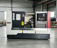 Tour CNC à banc incliné TCK36 à haute rigidité, équipement de tournage automatique de métaux pour la production en série