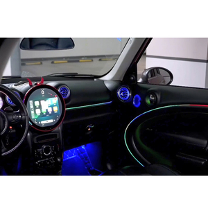 Éclairage d'ambiance intérieur LED 64 couleurs pour BMW Mini Cooper R56/R57 2006-2013, bande décorative, accessoires de mise à niveau - Product Image 2