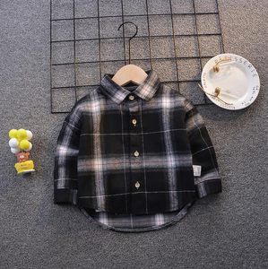 Camisa De Nino OEM/ODM Chemises pour enfants, vêtements pour garçons, chemises décontractées pour enfants, chemises à <span class=keywords><strong>carreaux</strong></span> rayées pour garçons - Product Image 3