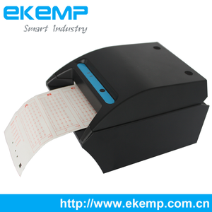Machine de loterie nationale OMR de 82,5 mm avec imprimante thermique pour la vente de billets de Keno, scanner de tickets de loterie à alimentation manuelle - Product Image 4