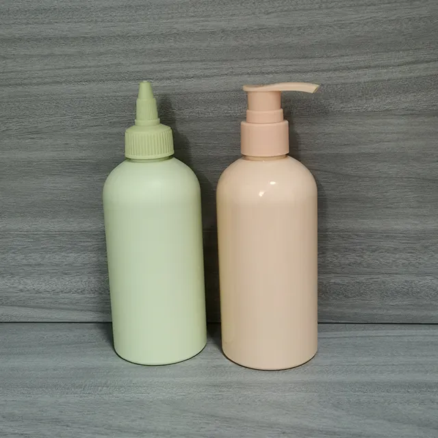 Krem ve şampuan için 250 ambalaj için sis pompası ile lüks cilt bakımı kozmetik ml plastik gövde puslu sprey şişe