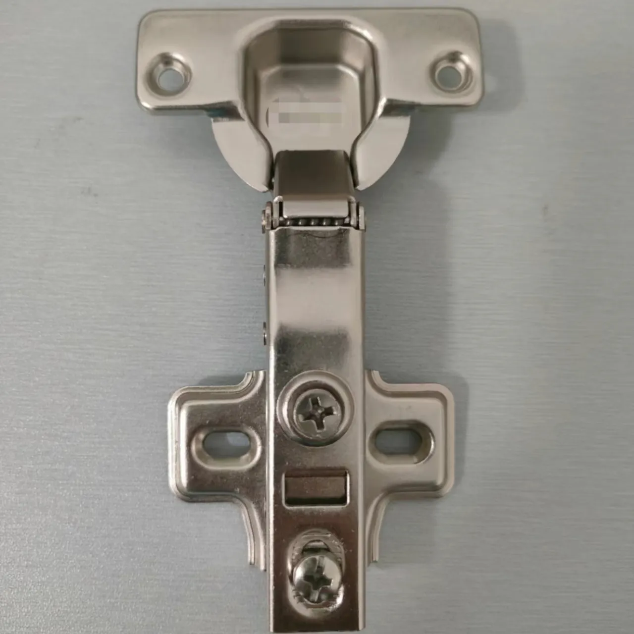 Slide on iron soft closing cabinet hinges