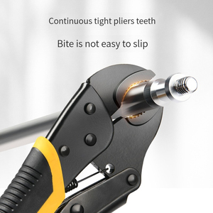 DELI dl109110h # Đen cong hàm Khóa Kìm #10 "# Đen + Sliver - Product Image 3