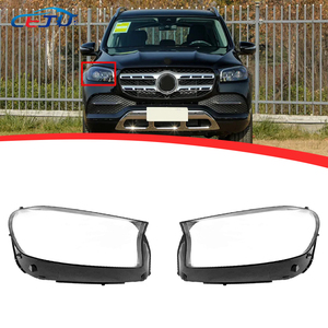 ABS ชุดตัวถังรถฝาครอบไฟหน้าแบบใสเปลือกฝาครอบโคมไฟสำหรับ Mercedes <span class=keywords><strong>Benz</strong></span> <span class=keywords><strong>GLS</strong></span> <span class=keywords><strong>350D</strong></span> 400D 450 580 600 63 X167 2020-2025 - Product Image 1
