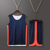 Conjunto de Camiseta y Pantalones Cortos de Baloncesto de Doble Cara, Impresión por Sublimación Personalizada, Absorbe la Humedad, Ligero, Ropa Deportiva para Equipos, Venta al Por Mayor