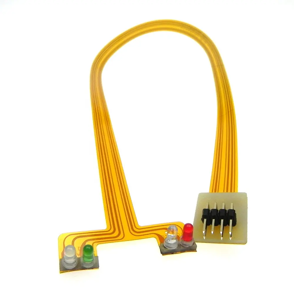 OEM Linh Hoạt Phẳng FPC Cáp Mã Vạch Scanner Cable Với Ánh Sáng LED Cho 1.5 Inch Tft Lcd Màn Hình Module Cho Máy Quét
