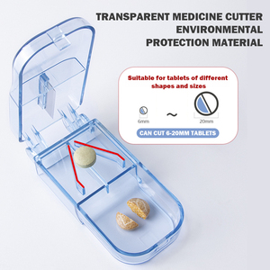 Bán buôn Mini khuyến mại nhựa <span class=keywords><strong>Pill</strong></span> Máy Nghiền và hộp lưu trữ cho nghiền và tổ chức thuốc - Product Image 3