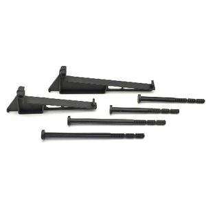 Kit de extensión Hydrobox para sistemas HVAC, soportes de montaje y tornillos de metal negro - Product Image 1