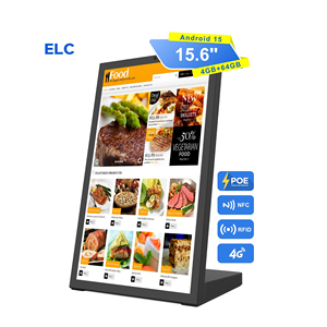 15.6 inch <span class=keywords><strong>Android</strong></span> 15 4 + 64GB Máy tính để bàn kiosk màn hình cảm ứng kỹ thuật số Bảng menu máy tính bảng cho nhà hàng đặt hàng SDK tự phục vụ kinh doanh - Product Image 1