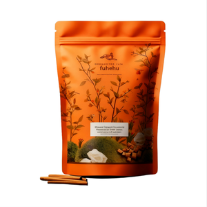 Bolsas de embalaje de alimentos a prueba de humedad con logotipo personalizado impreso Ziplock bolsa de pie de plástico para té galletas embalaje de aperitivos - Product Image 4