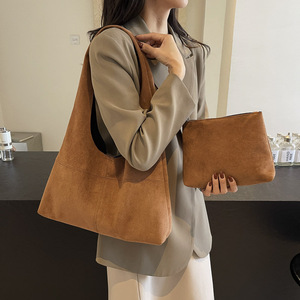Bolso de hombro para madre e hijo para mujer, bolso de gran capacidad simple e informal, bolso de moda y versátil para uso diario - Product Image 3