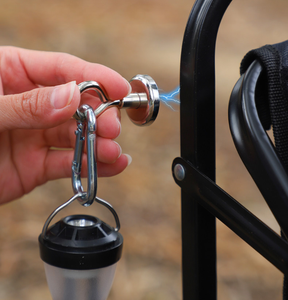 Crochets magnétiques puissants pour l'extérieur Crochets magnétiques puissants Lumières de camping Crochets de fixation de tente Boucle d'alpinisme - Product Image 6