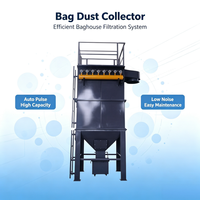 Système de filtration à sacs industriel Pulse Baghouse pour la gestion du volume d'air et la lutte contre la poussière dans les usines de carreaux de céramique