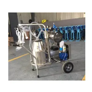 Automaticamente portátil pequeno único balde manual cabra ovinos vaca ordenhador ordenha máquina para cabra ordenha máquina