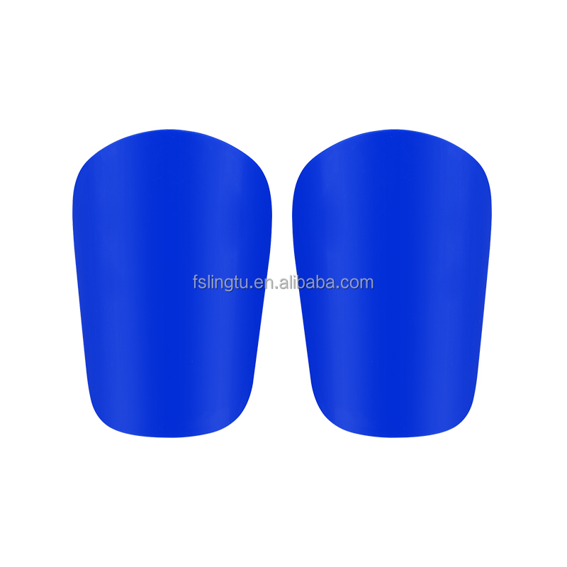 blue football shin pads
