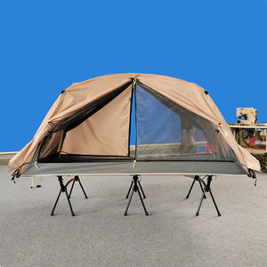 Tente de camping compacte et pliable quatre saisons en tissu Oxford avec lit intégré, idéale pour l'extérieur – Offre spéciale - Product Image 3