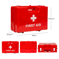 Trousse de premiers soins ABS rouge de haute qualité sac multifonction d'urgence en plein air usage familial sauvetage ifak multitool