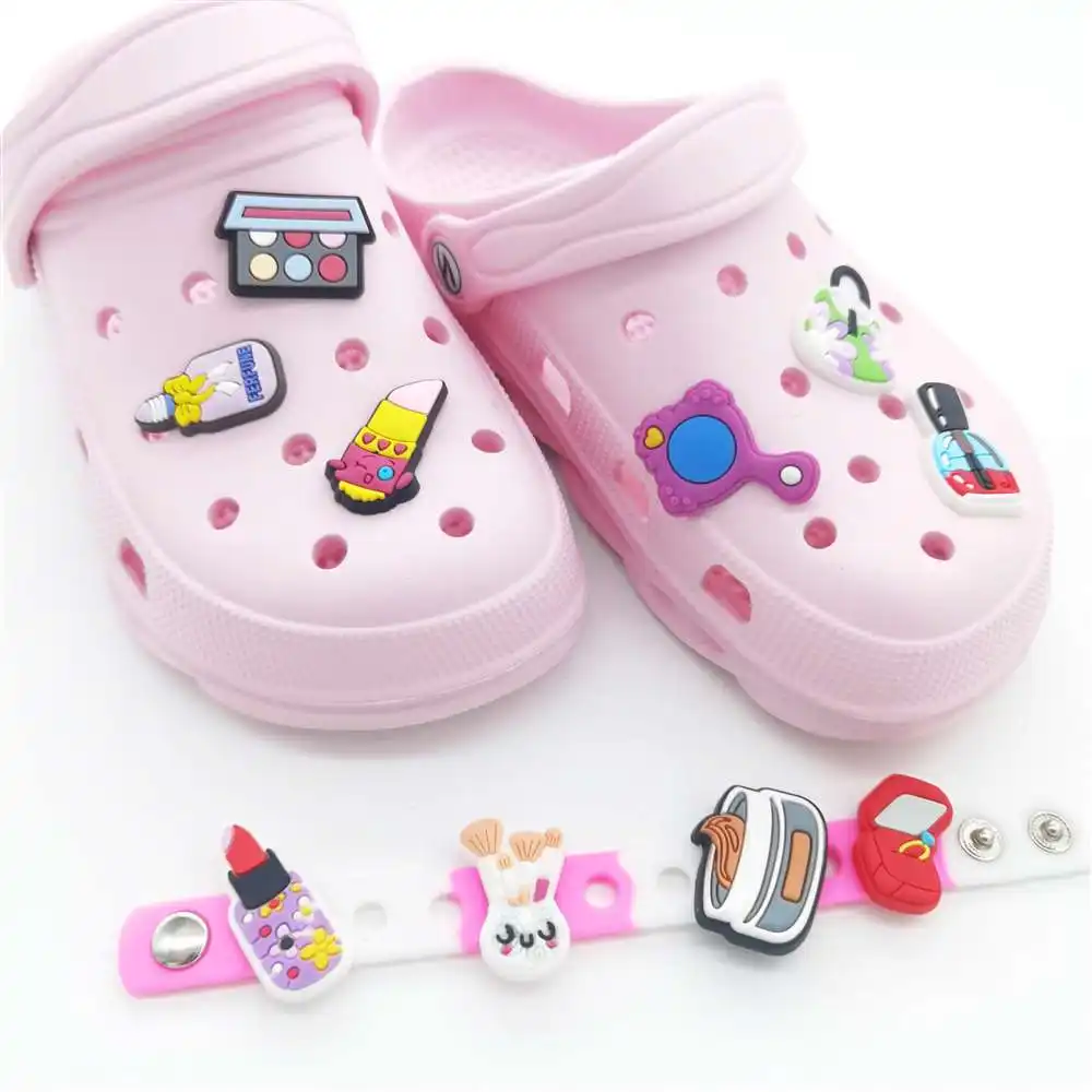 PVC Schuh Charms Zubehör Dekorationen Ornamente passen Party Kid's Geschenke