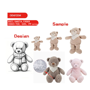 ぬいぐるみぬいぐるみぬいぐるみ中国おもちゃ工場カスタムデザインロゴ付き - Product Image 6