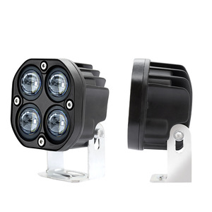 Qideguan 40W Four Leaf Clover <b>Spotlight</b> 68MM LED Lens Motorcycle Truck SUV Light - Product Image 3