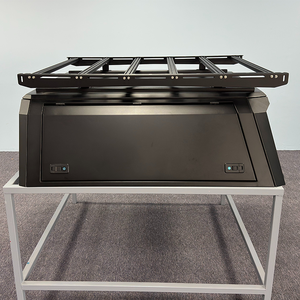 Cubierta de aluminio impermeable <span class=keywords><strong>para</strong></span> caja de camioneta Toyota Tundra 2014 en adelante, 5.5 y 6.5 pies, B2B 4x4, tipo <span class=keywords><strong>camper</strong></span>, al por mayor - Product Image 3