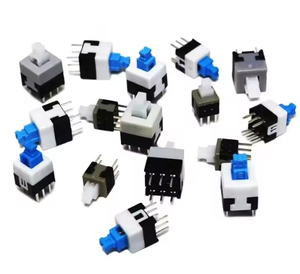 5.8x5.8 7x7 8x8 8.5x8.5mm più specifiche <span class=keywords><strong>Micro</strong></span> interruttore 3 6 Pin singola doppia fila DC fermo Non blocco - Product Image 6
