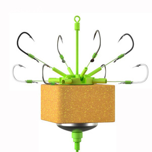 Aohu - Anzuelo de Pesca 3D Flip Hook, 12 Tamaños, Anzuelo Múltiple para Pesca de Agua Dulce, Anzuelo para Carpa - Product Image 3