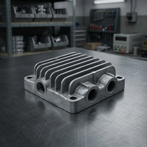 Disipador de Calor de Aluminio Fundido a Presión con Superficie Granallada, Tamaño Personalizado, de Gujarat - Product Image 2