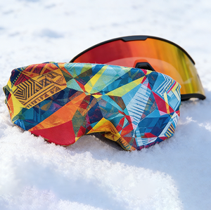 כיסוי מגן לעיניים למשקפי סקי/שלג מיקרופייבר בגודל אוניברסלי בעיצוב אישי עם לוגו או סמל בהתאמה אישית - Product Image 1