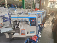 Machines à coudre industrielles de surjet de vitesse superbe d'ordinateur de BR-G9-4D pour la marque de Britex d'usine de vêtement