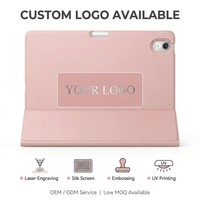 Étui Clavier Magique Rétroéclairé Personnalisable pour iPad Mini 6 Mini 7 en PU 8,3 pouces Détachable avec Support pour Stylet et Coque Intelligente