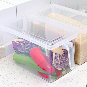 Boîtes de rangement empilables en plastique à injection, très vendues, pour réfrigérateur – Idéales pour conserver légumes et viandes - Product Image 4