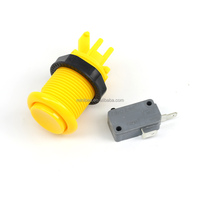 Bouton poussoir de divertissement 12V de style américain pour les enfants de plus de 6 ans pour les machines à grue d'arcade et les jeux à pièces