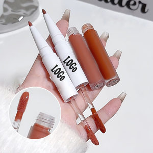 Brillo Labial de Doble Punta con Esencia y Delineador de Labios con Espejo para Uso Diario, Marca Privada - Product Image 2