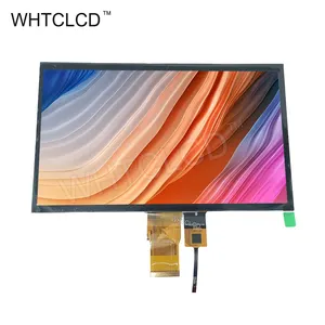 LCD Factory 10.1 inch tft lcd 1024*600 RGB 50pin IPS LCD display capacitive touch screen with G+G Structure ips touch screen