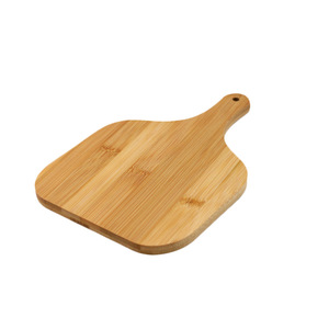 เขียงไม้ไผ่ทรงกลมพร้อมด้ามจับ ชุดสำหรับหั่นพิซซ่า สเต็ก ซูชิ - Product Image 5