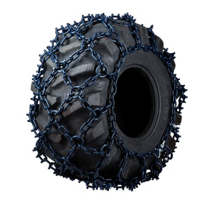 Chaînes de pneus de skidder en acier soudé, fourniture d'usine, avec chaîne de skidder noire, chaîne métallique 265 R25, chaînes de pneus de skidder R25 - Product Image 5