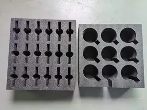 OEM Custom Die Cut EVA PU <b>Foam</b> Insert Cup Holder High Density Shockproof Protective Tray 6Cups Drink Transport Factory Wholesale - Product Image 1