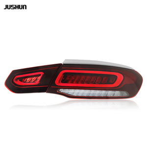 ไฟท้าย Jushun สำหรับ Mercedes Benz GLC GLE Coupe ปี 2015-2019 ดีไซน์ใหม่ พร้อมไฟ DRL LED และไฟเลี้ยว - Product Image 3