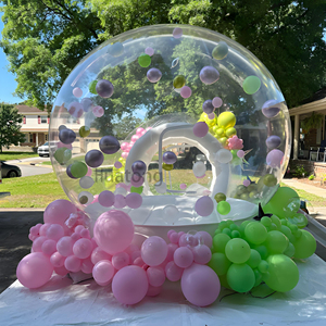 Castello Gonfiabile in PVC per Eventi Commerciali, <span class=keywords><strong>Casa</strong></span> Gonfiabile a Bolle con Palloncini, Case a Bolle Bianche per Bambini - Product Image 6