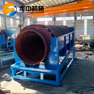 Crible rotatif à tambour pour l'extraction d'or, équipement de criblage de minerai, d'argile, de terreau et de pierres - Product Image 1