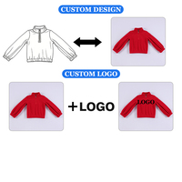 Veste en flanelle pour enfants, manches longues, fermeture éclair, poignets retroussés, coupe-vent, manteau chaud, OEM ODM, approvisionnement transfrontalier, vêtements d'extérieur pour l'automne et l'hiver