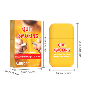 Descongestionante Nasal Refrescante y Estimulante, Ayuda <span class=keywords><strong>para</strong></span> Reducir el Deseo de Fumar, Inhalador Nasal, Barra Energética - Product Image 3