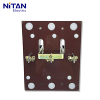 Interruptor de cuchillo de doble tiro trifásico 3P, interruptor de disyuntor de cobre de transferencia de energía dual de 230V, 1/31, 2/31